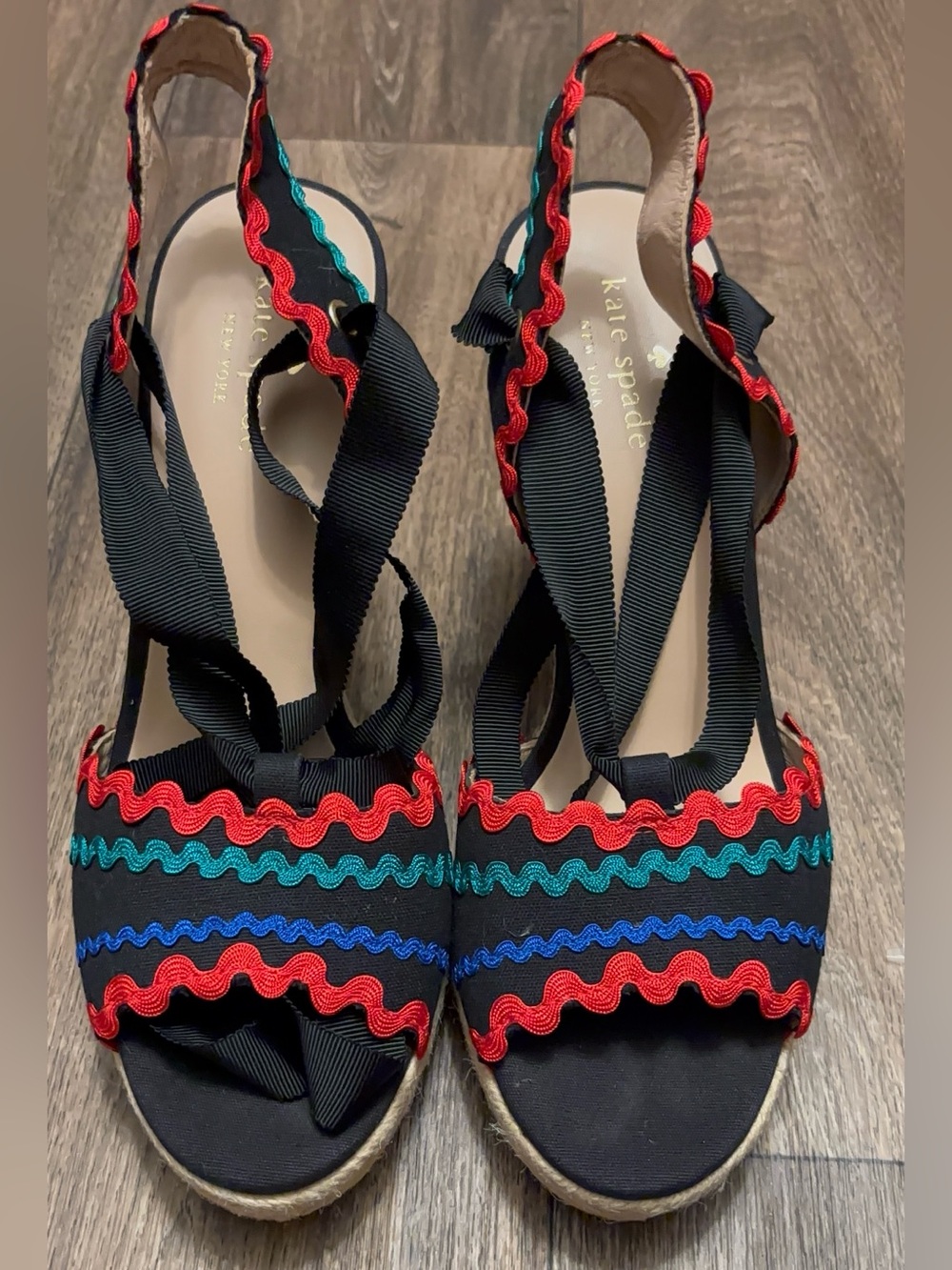 Kate Spade Espadrille Wedge Sandals